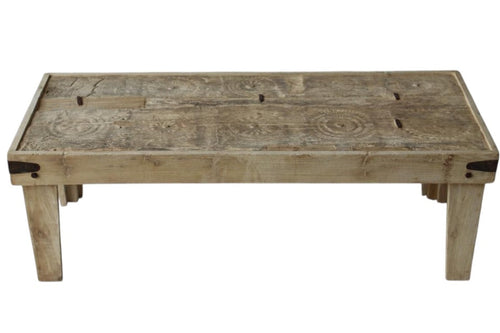 Old door coffee table