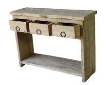 Small bleached console