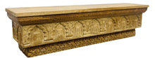 Wooden carved shelve