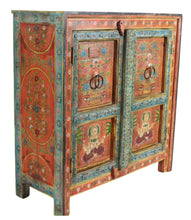 Hand painted Cabinet