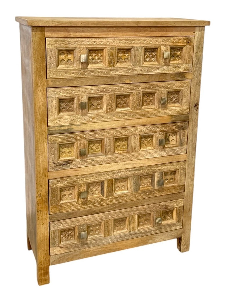 Tall Boy 5 Drawers