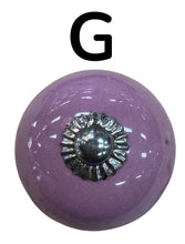 Handmade ceramic knobs -