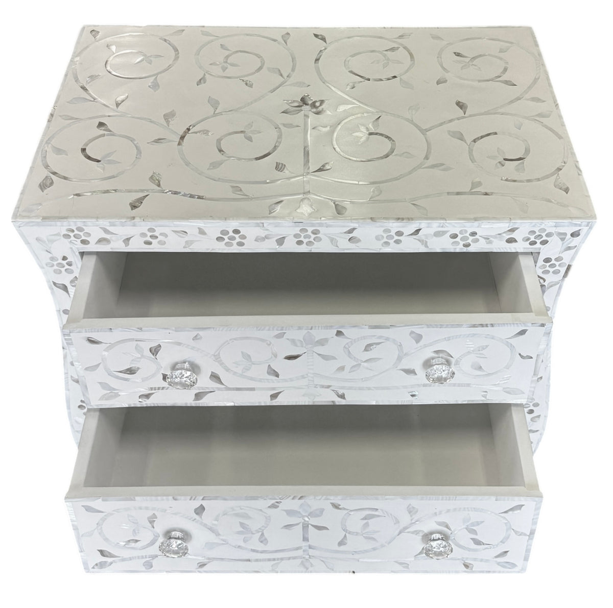 Mother of pearl bedside