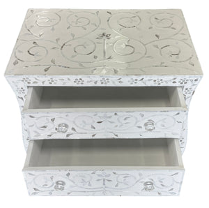 Mother of pearl bedside