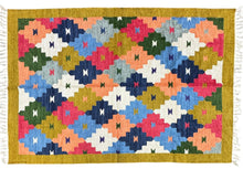 Handmade cotton rug