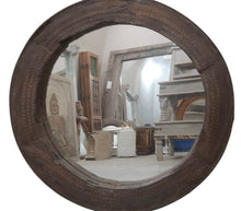 Camel cart round mirror