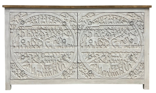 6 large drawer sideboard