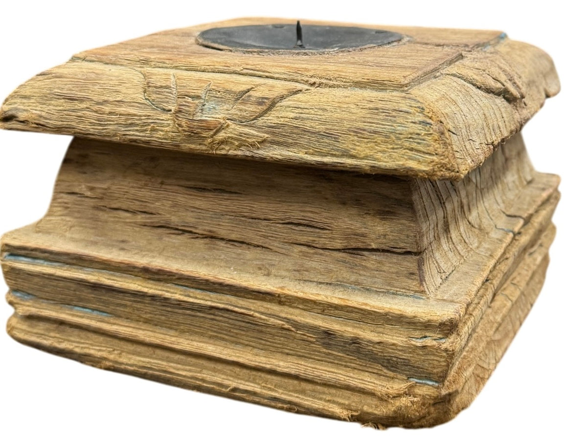 Vintage pillar candle holder