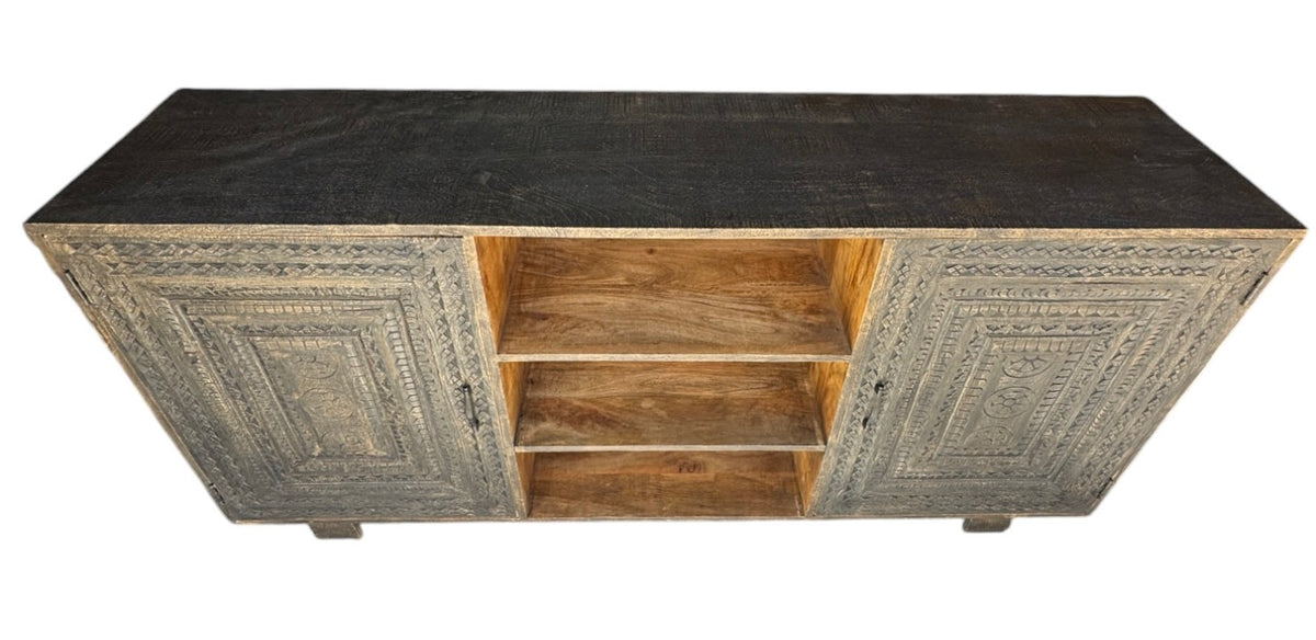 Large carved sideboard