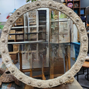 Round Vintage Mirror