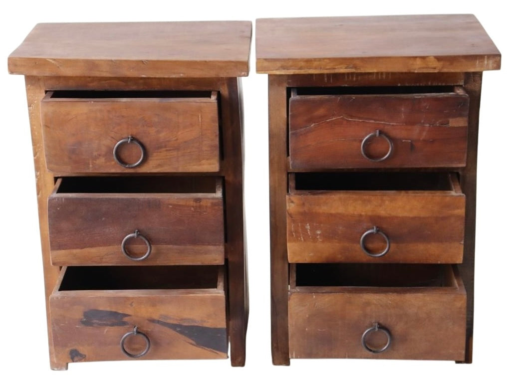 3 drawer bedside