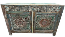 Old door cabinet