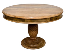 Round pineapple dining table