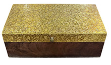 Brass timber box