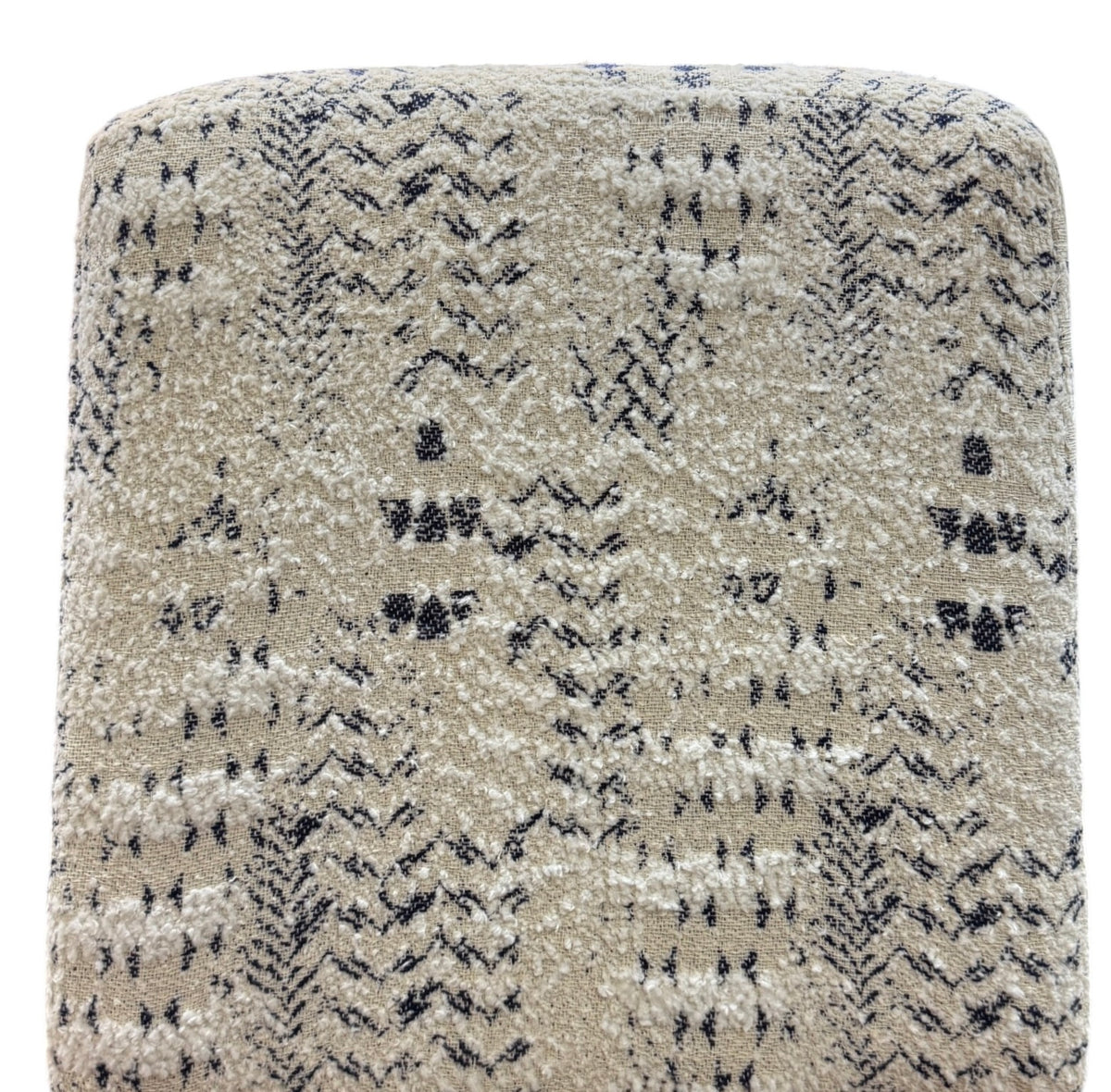 Quality fabric ottoman