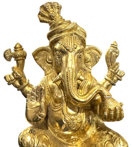 Ganesh brass statue
