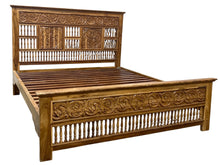 Carved King Bed