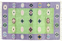 Handmade cotton rug