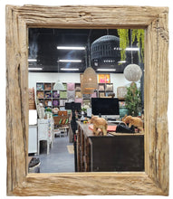 Teak Wood Root Mirror