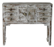 2 door 6 drawer console