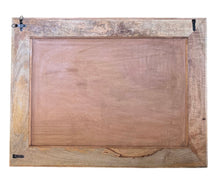 Rectangular carved mirror