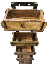 Wall hanging wooden brick mould