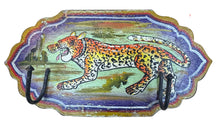 Hand painted timber wall hook