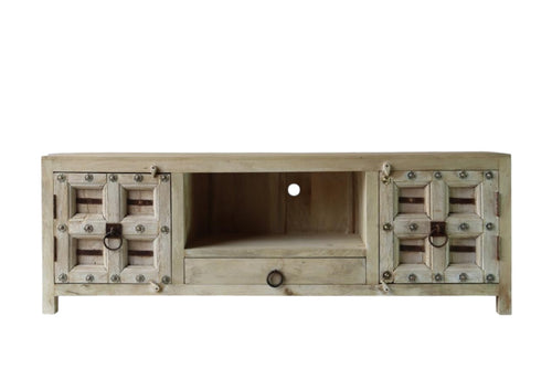 Bleached T V unit