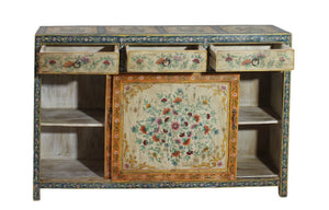 Hand painted sideboard