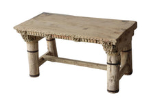 Bleached bench