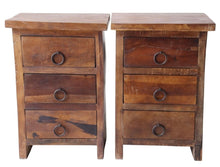 3 drawer bedside