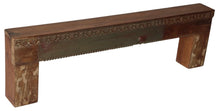 Ultra narrow teak bench