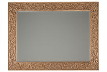 Rectangular carved mirror
