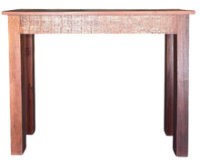 Rustic narrow console
