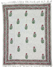 Cotton throw