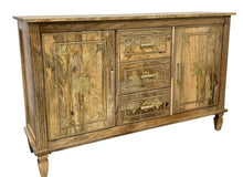 Sideboard timber & brass