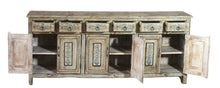 Large hand painted sideboard