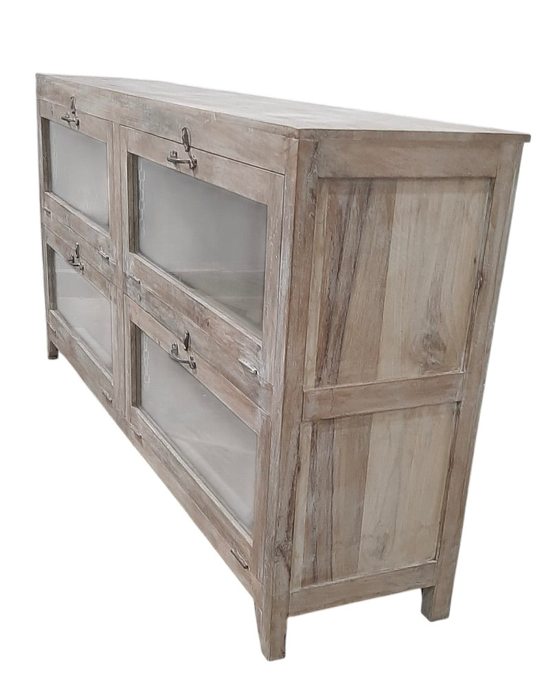 Glass sideboard