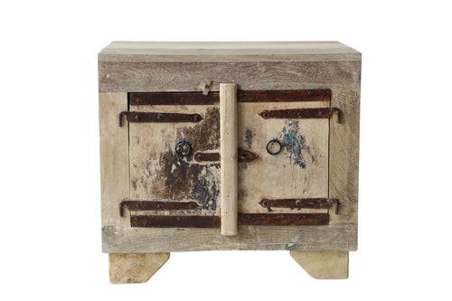 2 door low  side table / bedside