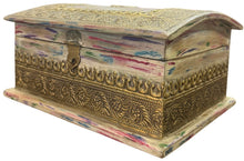 Brass timber box
