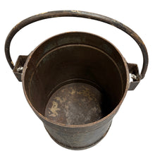 Metal bucket / planter