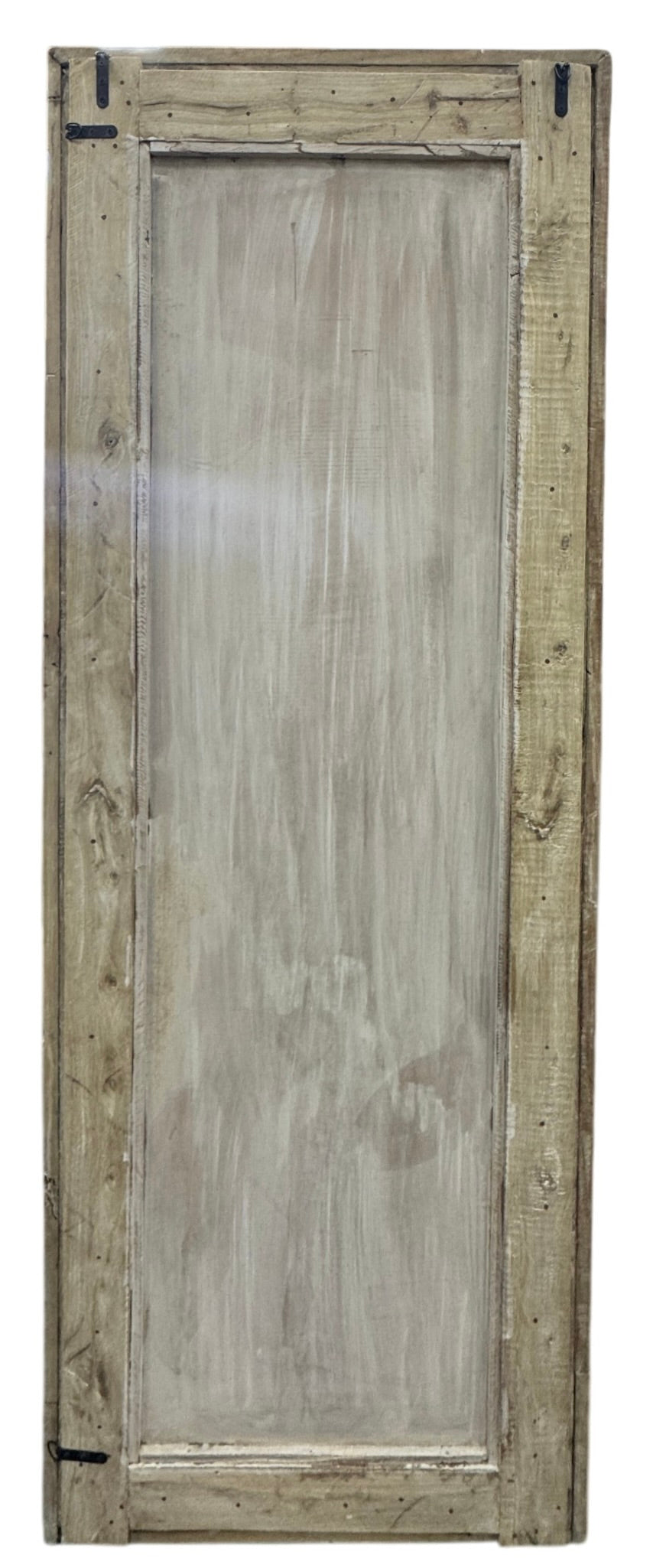Teak narrow mirror