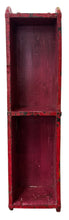 Antique Indian wooden brick mould storage