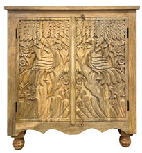 2 door peacock cabinet