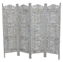 4 panel timber screen