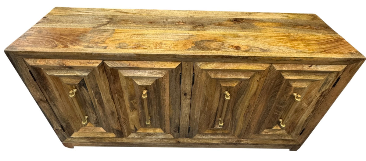 4 door natural sideboard