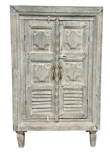 2 door vintage cabinet