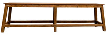 Old teak bench