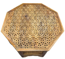 Carved coffee table