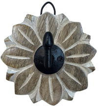 Single wooden hook